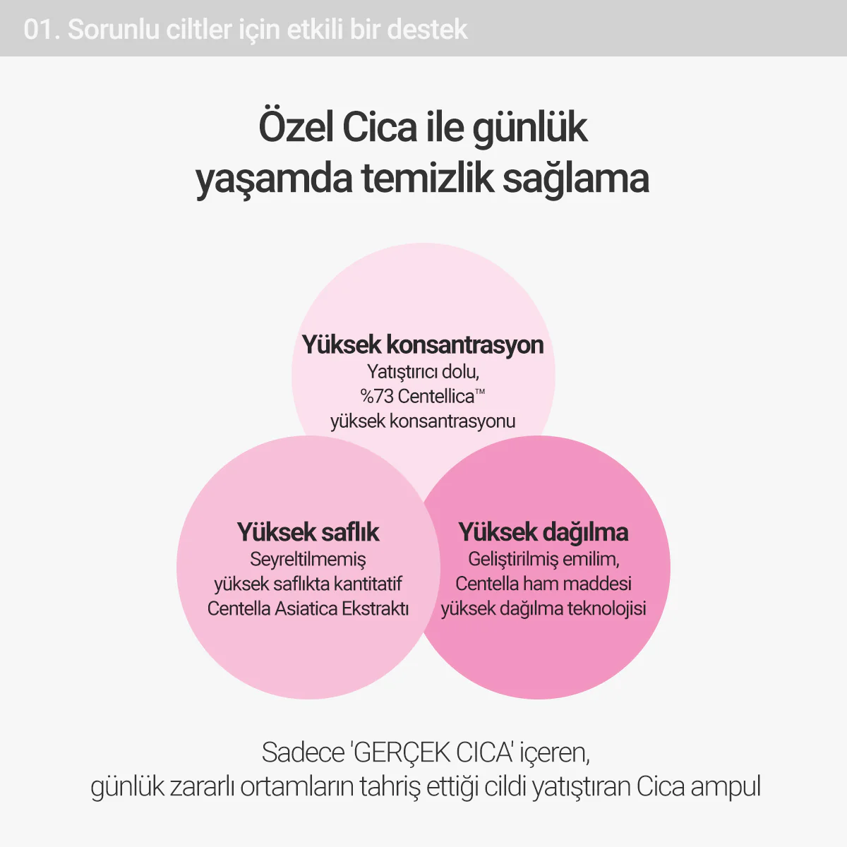 Rovectin - Cica Care Clearing Ampoule (Kızarıklık ve Leke Önleyici Stres Karşıtı Cica Ampulü) 30ml (%30 İndirimli) - Image 6