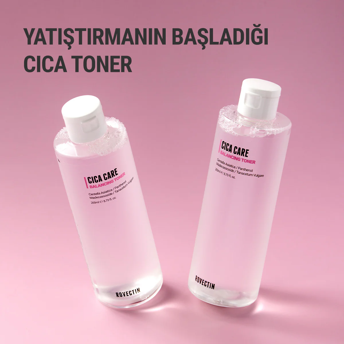 Rovectin - Cica Care Balancing Toner (Akneli ve Hassas Ciltlere Özel Tonik) 260ml - Image 4