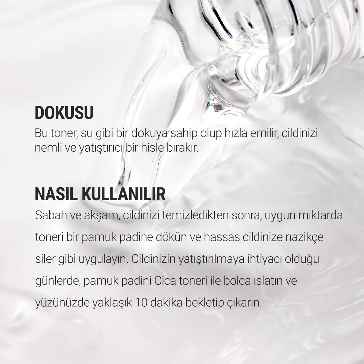 Rovectin - Cica Care Balancing Toner (Akneli ve Hassas Ciltlere Özel Tonik) 260ml - Image 8