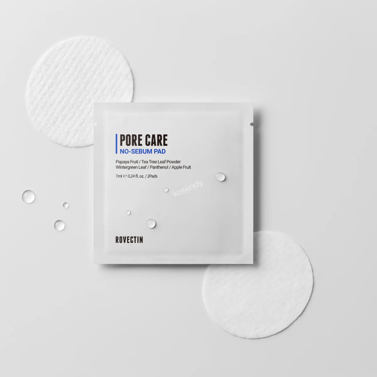Rovectin - Pore Care No Sebum Pad (Geniş Gözenek Karşıtı ve Ölü Deri Arındırıcı Meyve Asitli Tonik Ped) (%30 İndirimli) - Image 3