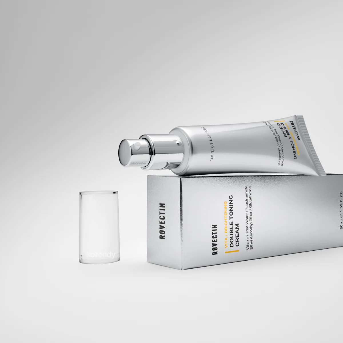 Rovectin - Vita Double Toning Cream (Koyu Leke Önleyici Parlatıcı ve Elastikiyet Koruyucu C Vitaminli Krem) 50ml (%30 İndirimli) - Image 3
