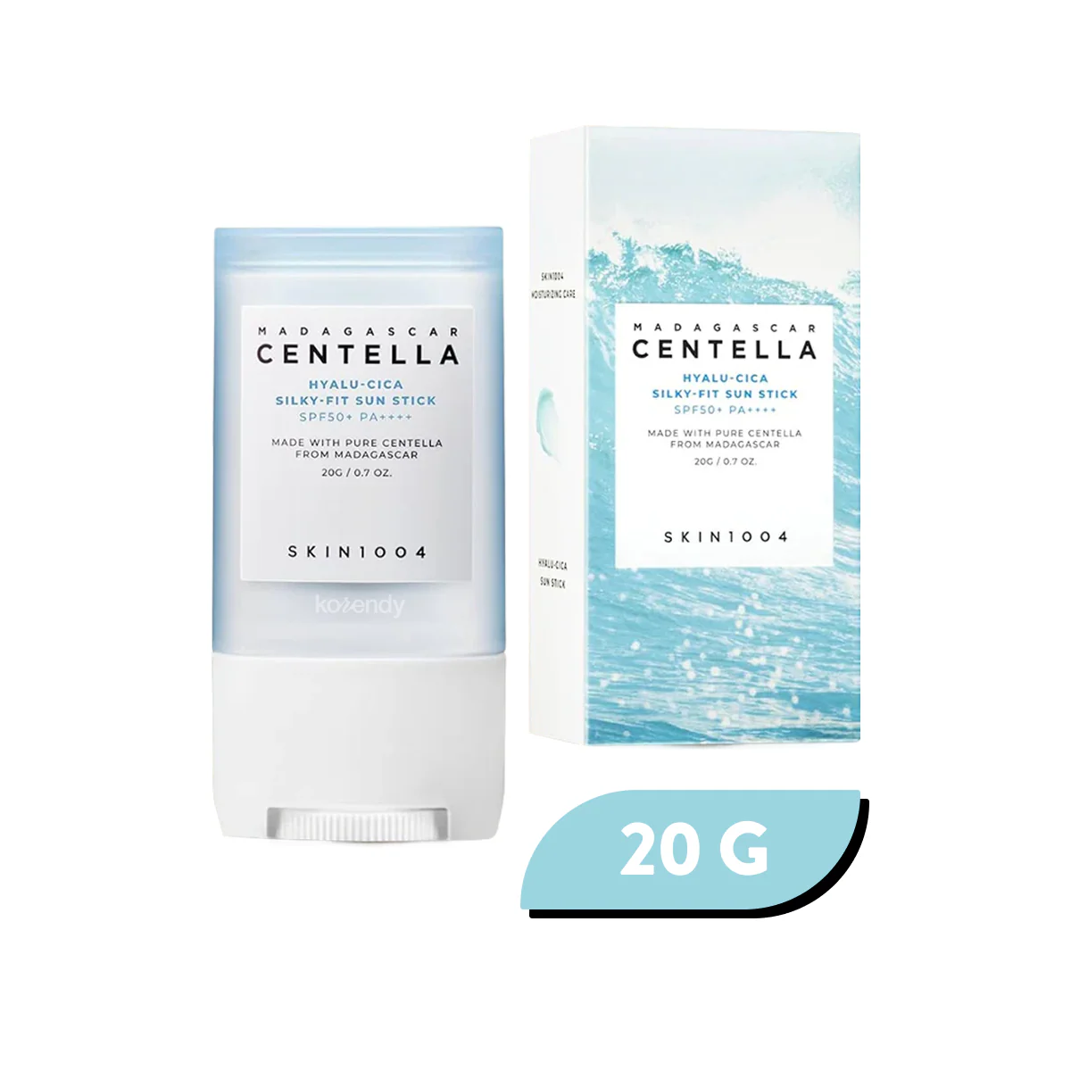 SKIN1004 - Madagascar Centella Hyalu-Cica Silky-Fit Sun Stick SPF50+ PA++++ (Hyaluronik Asit ve Centella İçeren Stick Güneş Koruyucu) - Image 4