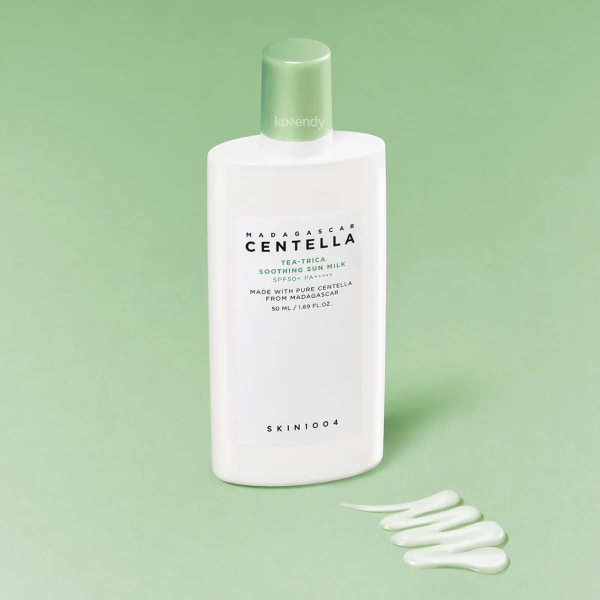 SKIN1004 - Madagascar Centella Tea-Trica Sun Milk SPF50+ PA++++ (Tea Tree ve Centella Asiatica İçeren Güneş Koruyucu Süt) 50ml - Image 2