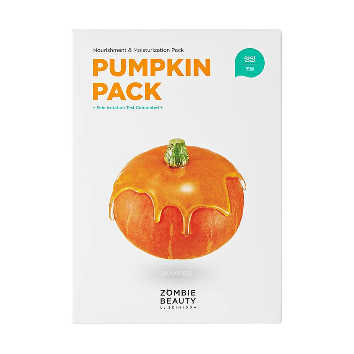SKIN1004 - Zombie Beauty Pumpkin Pack 4g x 16 (64g) (Besleyici ve Hidrasyon Verici %61 Balkabağı Özü ve Bal Kompleksli Maske)