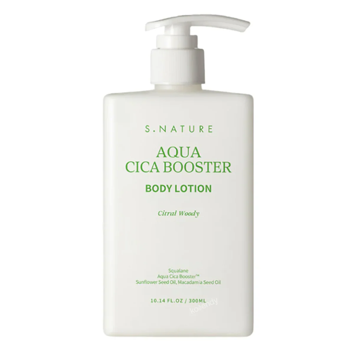 S.NATURE - Aqua Cica Booster Body Lotion (Nemlendirici ve Bariyer Destekleyici  Aqua Cica ve Squalane İçeren Vücut Losyonu) 300ml (%25 İndirimli)