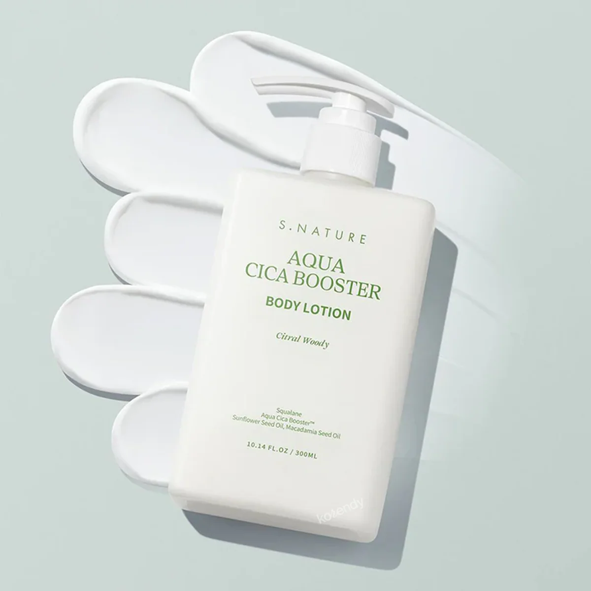S.NATURE - Aqua Cica Booster Body Lotion (Nemlendirici ve Bariyer Destekleyici  Aqua Cica ve Squalane İçeren Vücut Losyonu) 300ml (%25 İndirimli) - Image 2