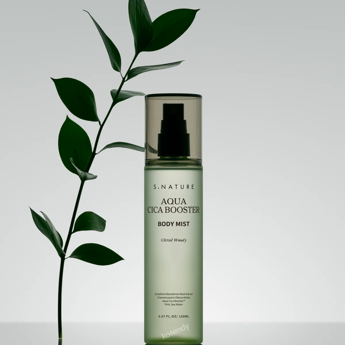 S.NATURE - Aqua Cica Booster Body Mist (Pürüzlü Doku Önleyici ve Serinletici Aqua Cica ve PHA İçeren 360° Vücut Misti) 150ml (%25 İndirimli) - Image 3