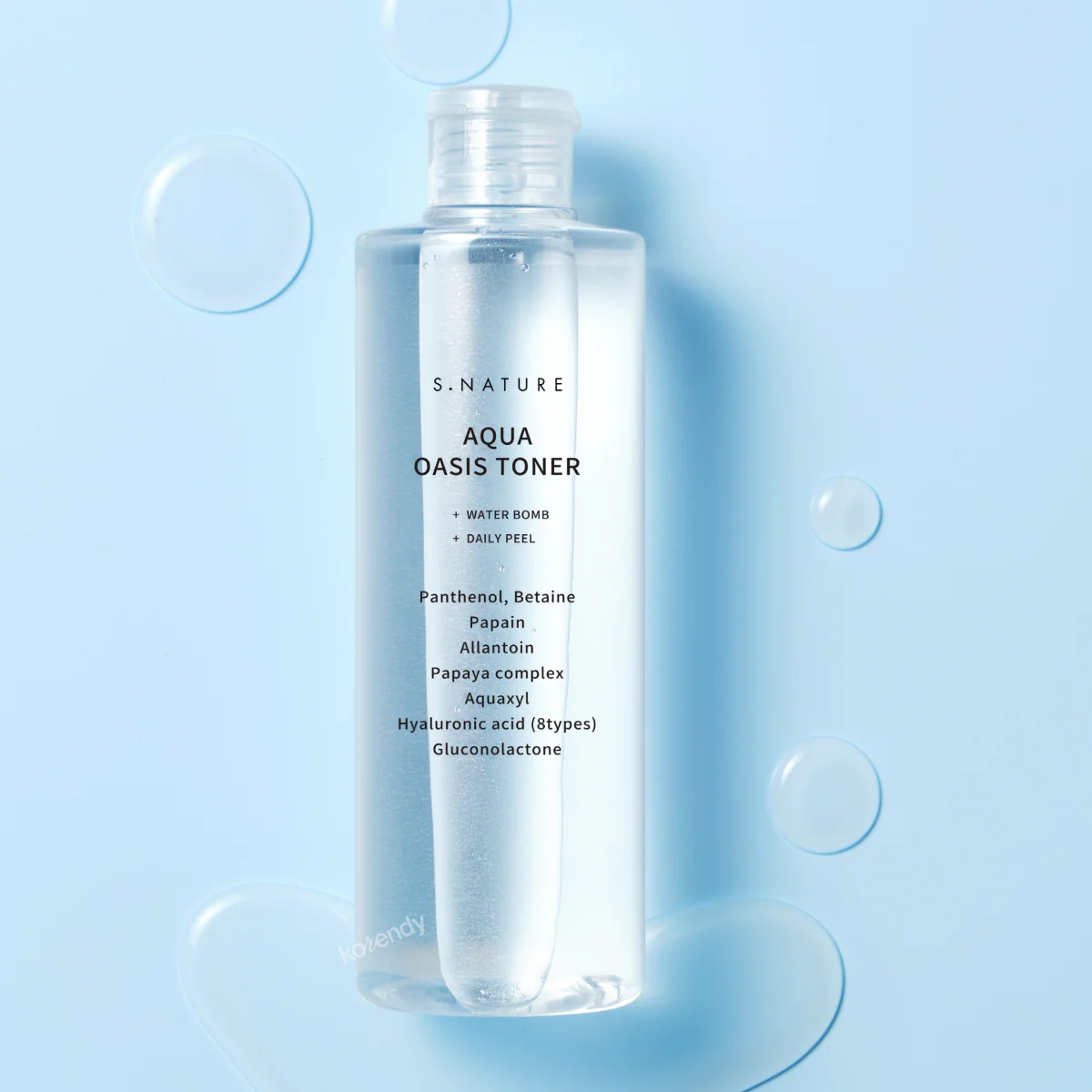 S.NATURE - Aqua Oasis Toner (Nemlendirici ve Pürüzsüzlüğü Koruyucu Aquaxyl ve PHA İçeren Tonik) 300ml (%25 İndirimli) - Image 2