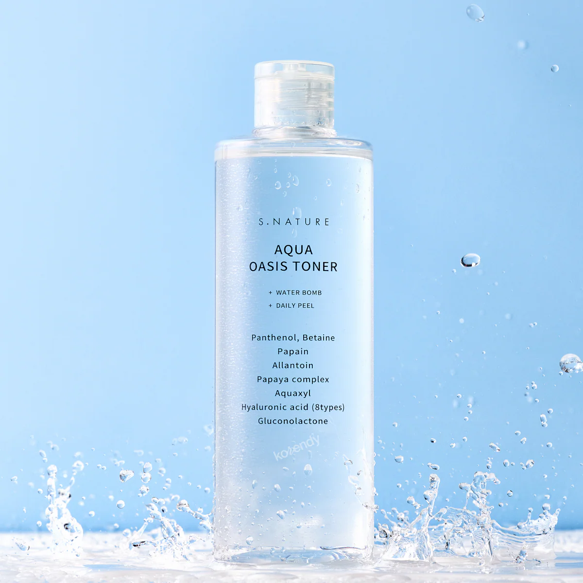 S.NATURE - Aqua Oasis Toner (Nemlendirici ve Pürüzsüzlüğü Koruyucu Aquaxyl ve PHA İçeren Tonik) 300ml (%25 İndirimli) - Image 3