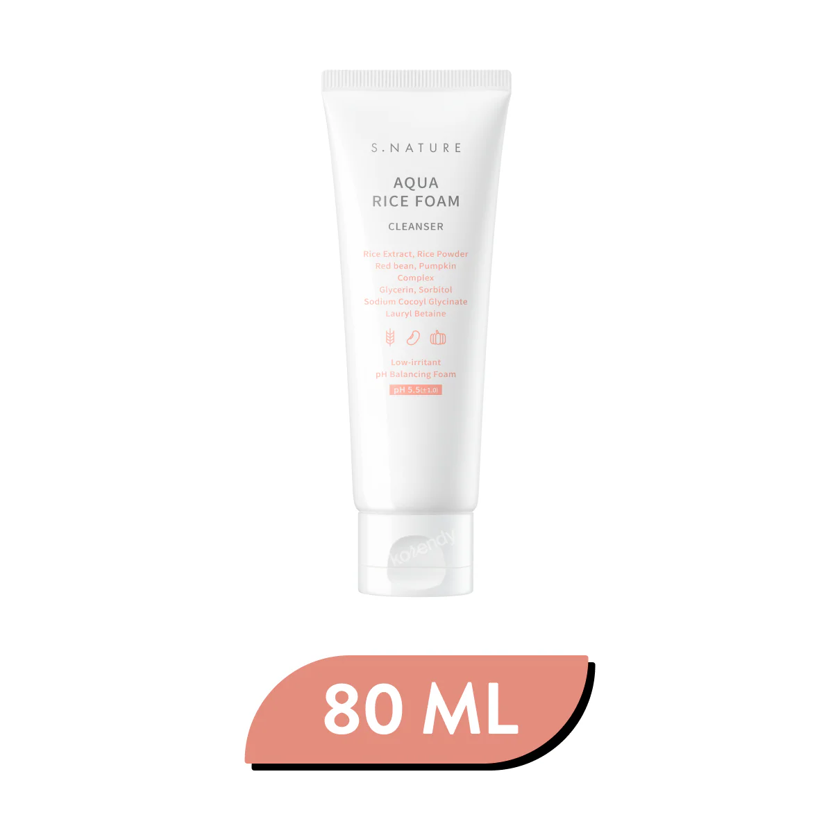 S.NATURE - Aqua Rice Foam Cleanser (Donukluk Önleyici Yeoju Pirinç Özü ve Tozlu Köpük) (%25 İndirimli) - Image 3