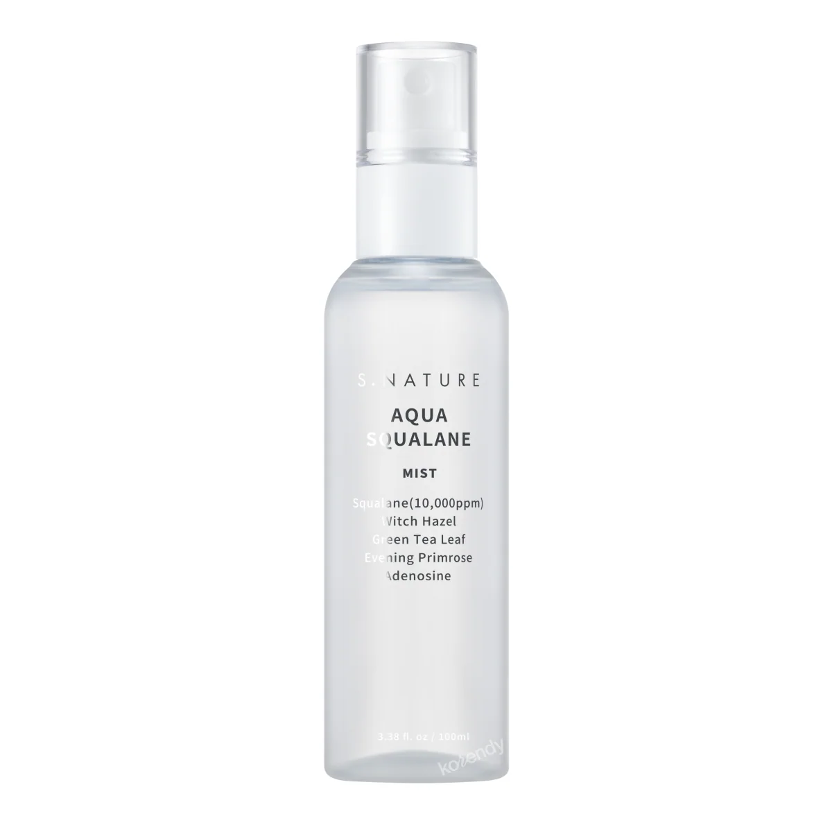 S.NATURE - Aqua Squalane Mist (Nemlendirici ve Dengeleyici Squalane ve Cadı Fındıklı Nem Misti) 100ml (%25 İndirimli)