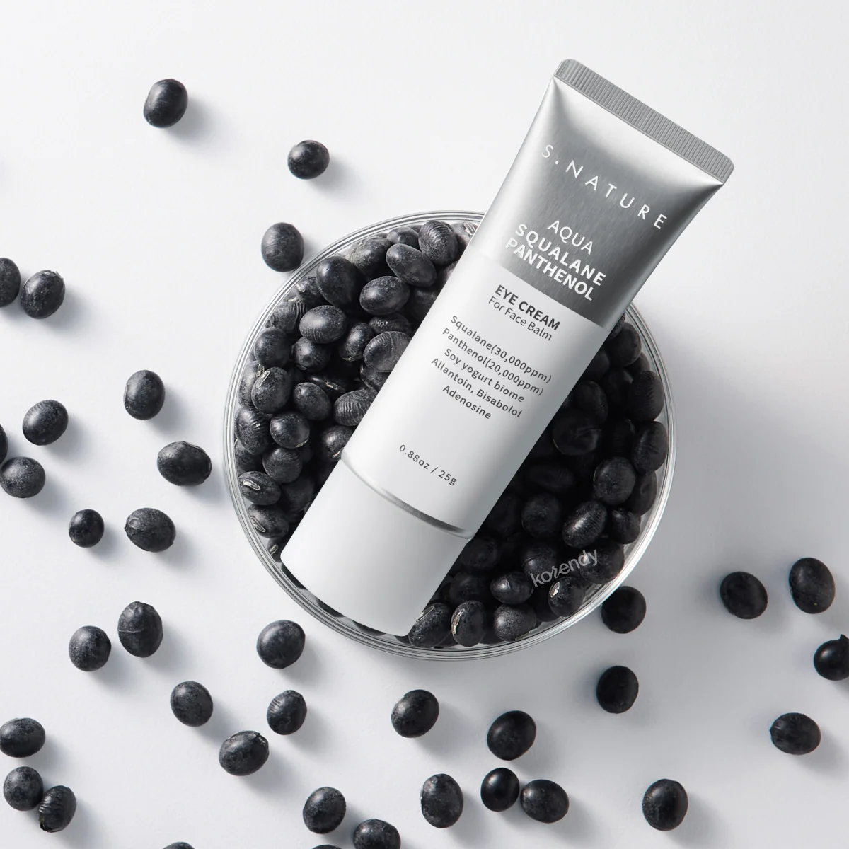 S.NATURE - Aqua Squalane Panthenol Eye Cream For Face Balm (Elastikiyet Kaybı ve Koyu Halka Görünümü Önleyici Soya Yoğurdu, Squalane ve Proteinli Göz Kremi) 25g (%25 İndirimli) - Image 3