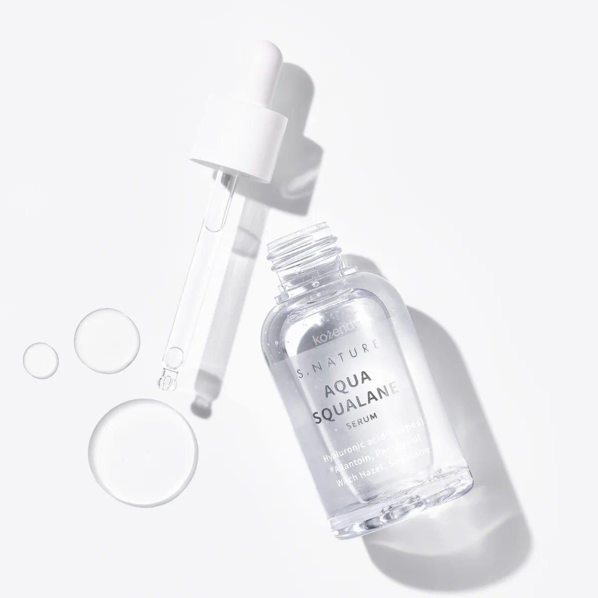 S.NATURE - Aqua Squalane Serum (Geniş Gözenek Önleyici ve Dengeleyici Squalane ve Cadı Fındığı İçeren Serum) 70ml (%25 İndirimli) - Image 2