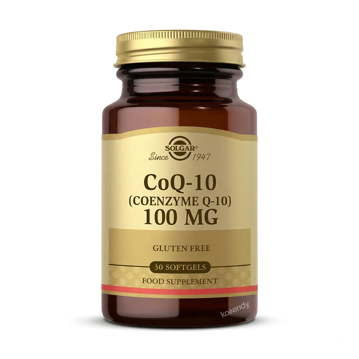 Solgar - Coenzyme Q-10 100mg 60 Kapsül (Koenzim Q-10 İçeren Yumuşak Jelatin Kapsül Gıda Takviyesi)