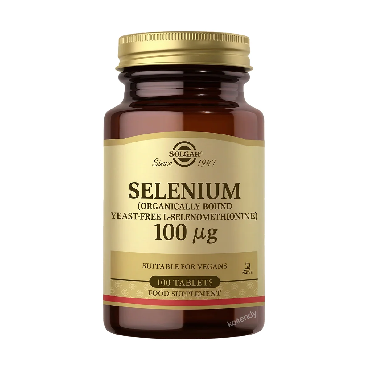 Solgar - Selenium 100 Mcg 100 Tablet (Selenyum İçeren Tablet Gıda Takviyesi)