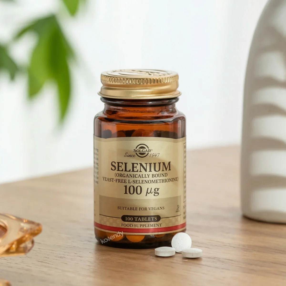 Solgar - Selenium 100 Mcg 100 Tablet (Selenyum İçeren Tablet Gıda Takviyesi) - Image 2