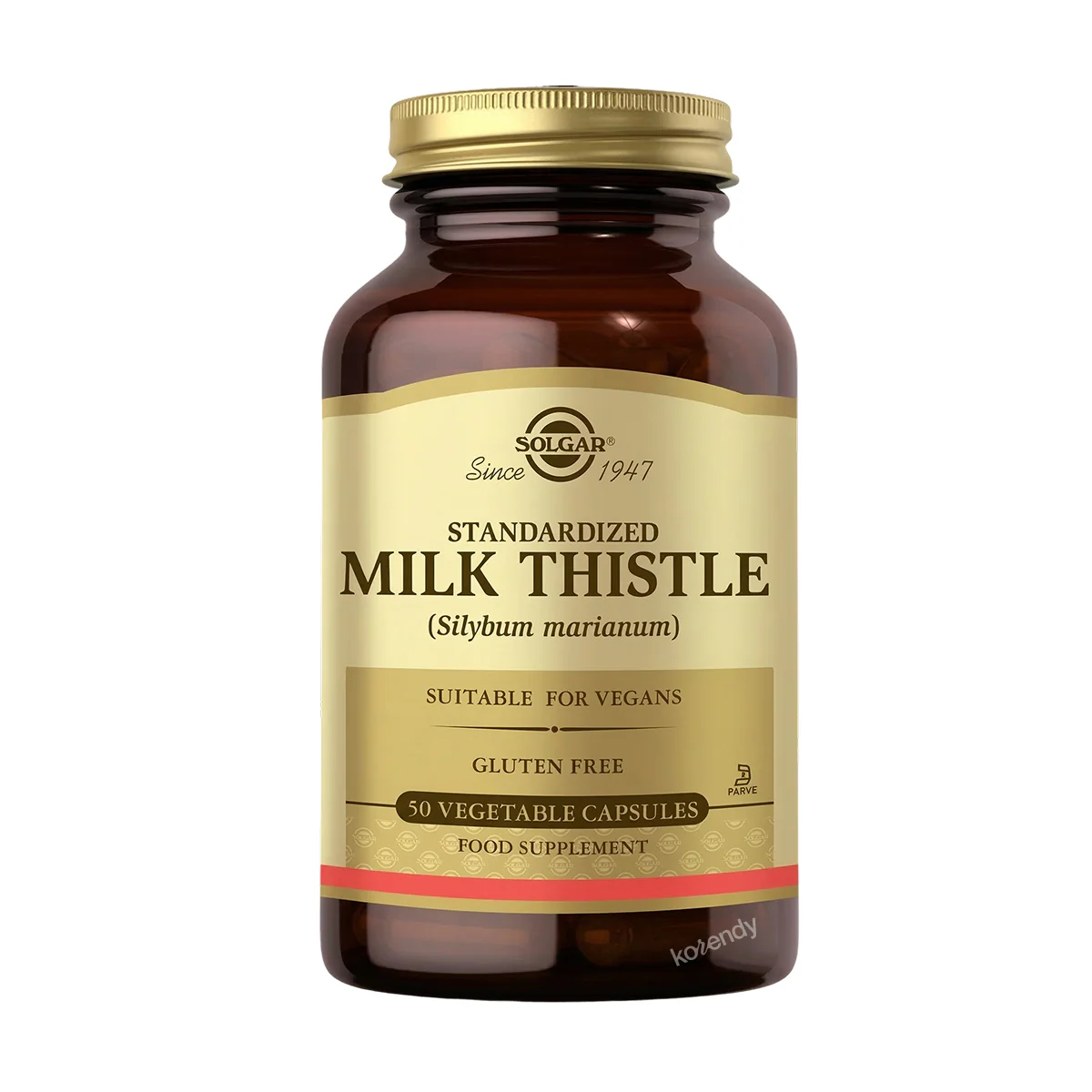 Solgar - Standardized Milk Thistle 50 Kapsül (Deve Dikeni Ekstresi İçeren Kapsül Gıda Takviyesi)