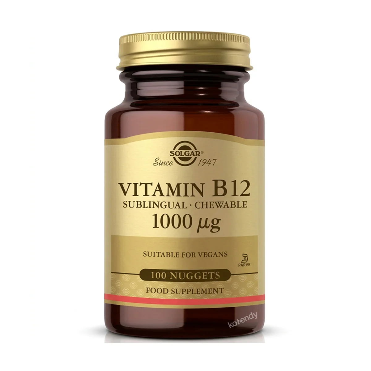Solgar - Vitamin B12 1000 Mcg 100 Dilaltı Tablet (Vitamin B12 İçeren Dilaltı Tablet)