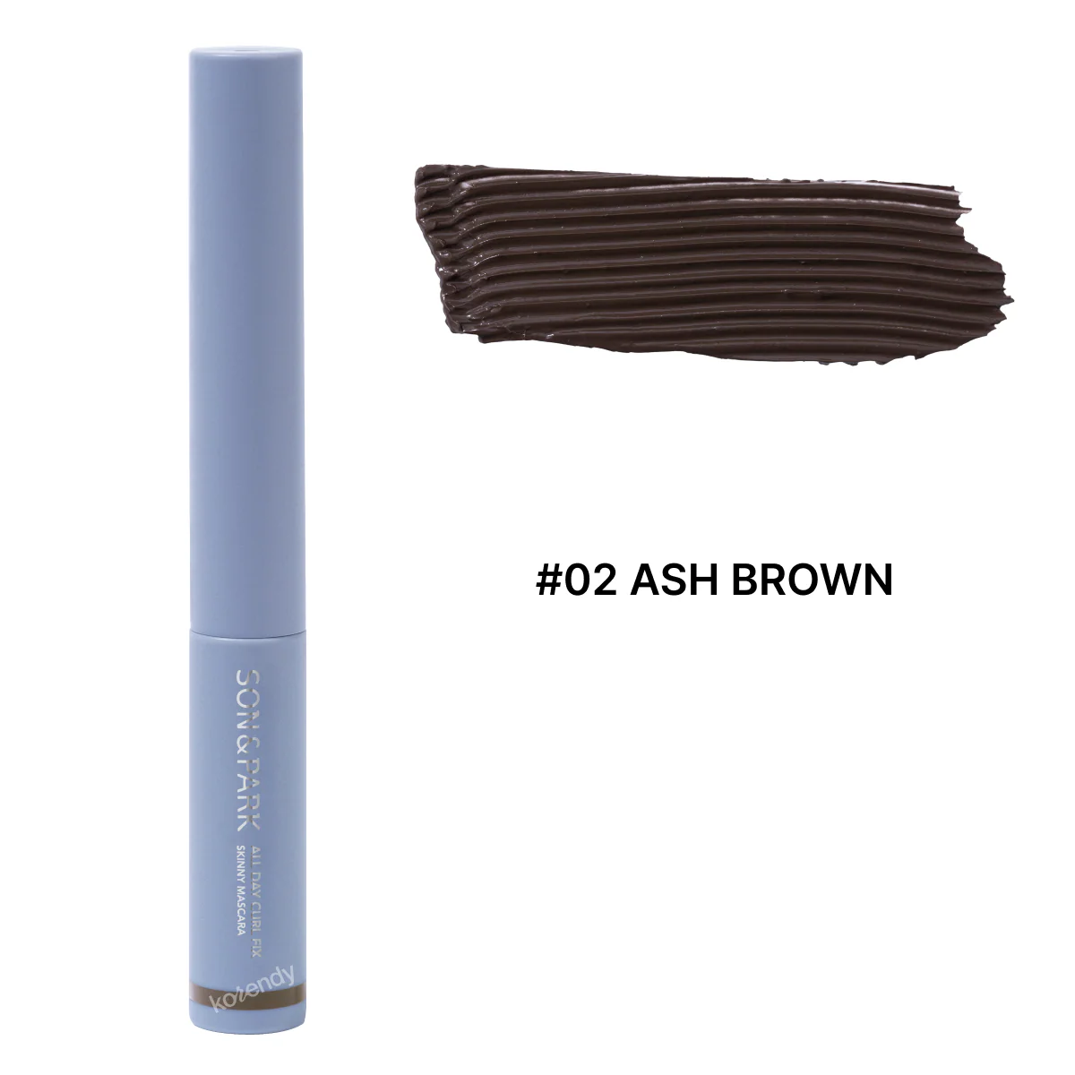 Son & Park - All Day Curl Fix Skinny Mascara (Topaklanma Karşıtı ve Kıvrım Sabitleyici İnce Fırçalı Maskara) 4g - Image 2