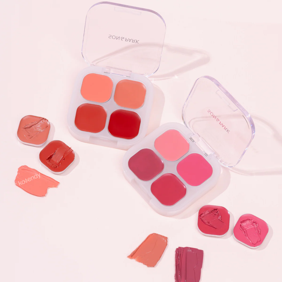 Son & Park - Glow Layering Lip & Cheek Palette (Katmanlanabilir Dokulu ve Işıltılı Dudak ve Yanak Paleti) 4g - Image 7