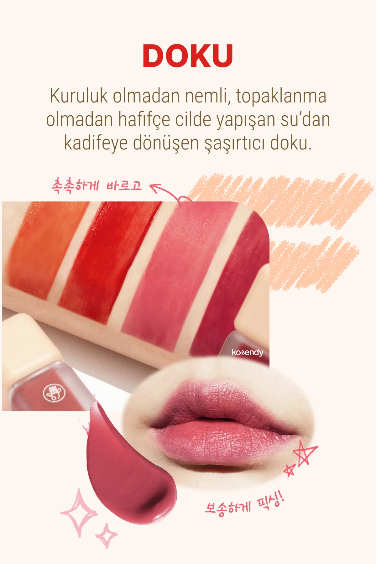 Son & Park - Water Blur Tint (Pürüzsüz Gösteren Kadifemsi Dokulu Uzun Süre Kalıcı Su Bazlı Tint) 4.4g - Image 7
