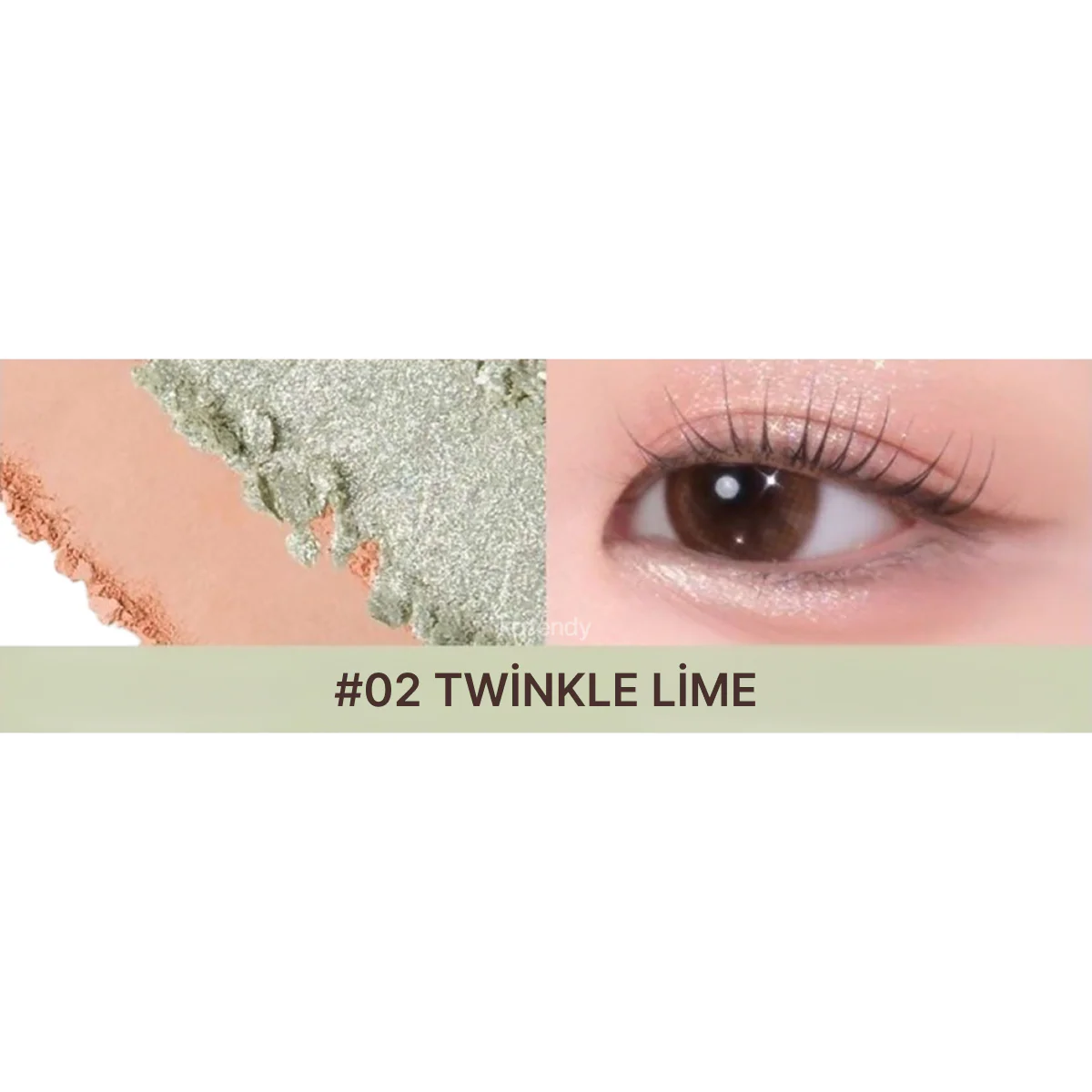 TAG - Gleam On Eye Palette (İpeksi Mat ve Kristal Işıltılı İkili Göz Paleti) 1.4g - Image 3