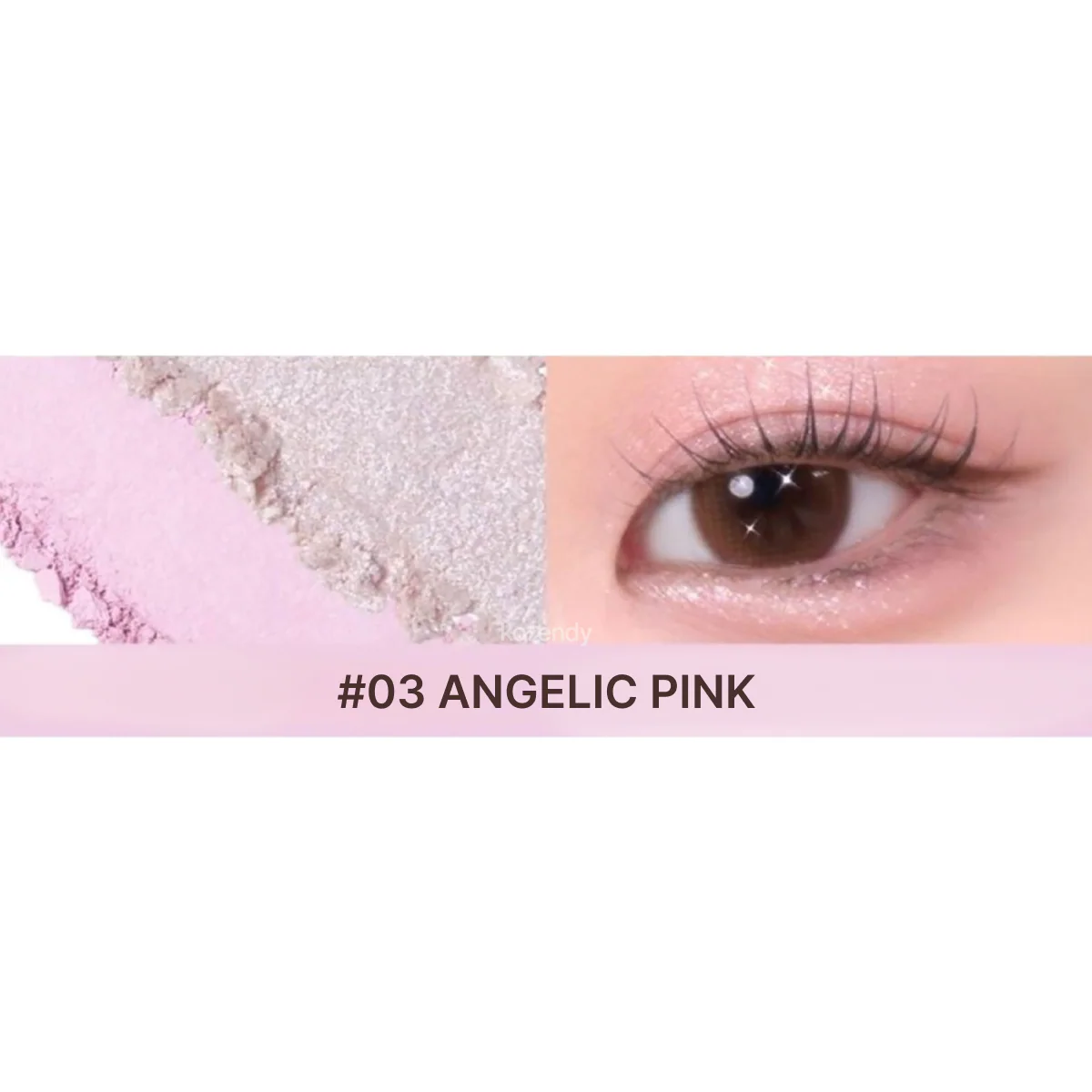 TAG - Gleam On Eye Palette (İpeksi Mat ve Kristal Işıltılı İkili Göz Paleti) 1.4g - Image 4