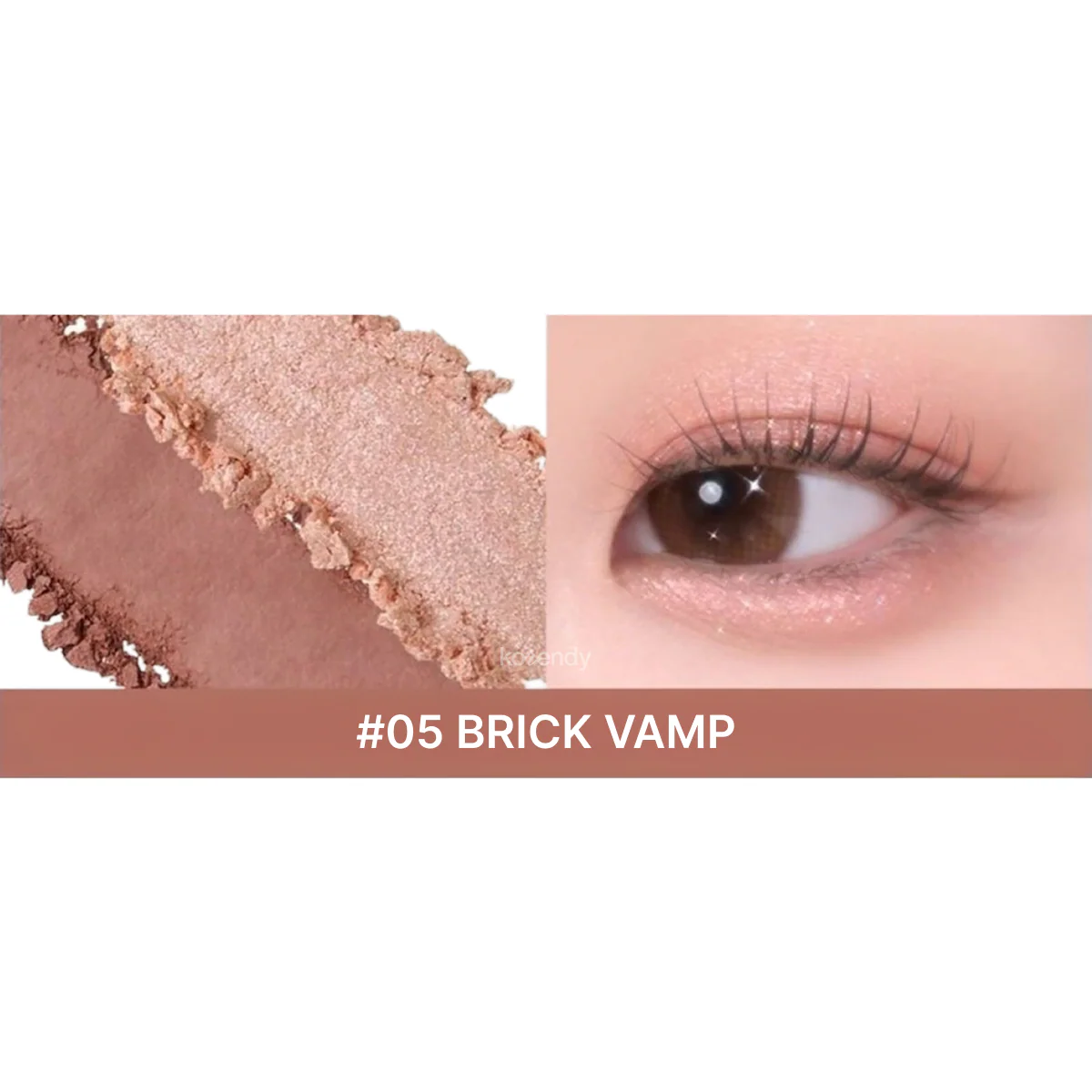 TAG - Gleam On Eye Palette (İpeksi Mat ve Kristal Işıltılı İkili Göz Paleti) 1.4g - Image 6