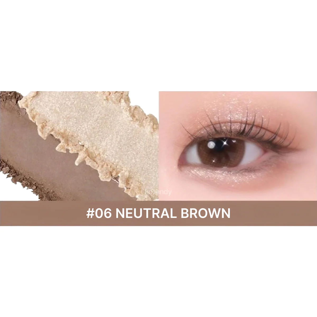 TAG - Gleam On Eye Palette (İpeksi Mat ve Kristal Işıltılı İkili Göz Paleti) 1.4g - Image 7