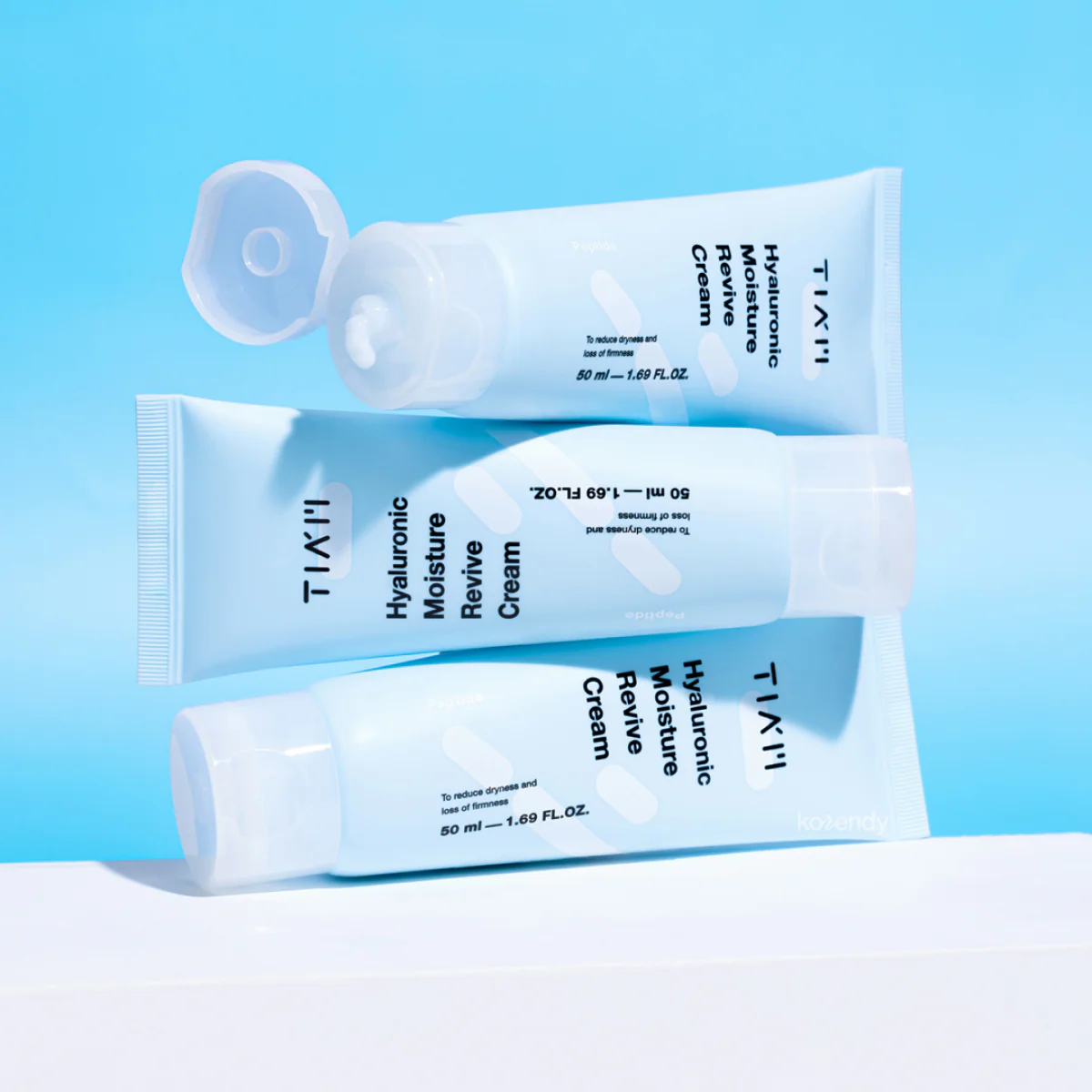 Tiam - Hyaluronic Moisture Revive Cream (Yoğun Nemlendirici ve Elastikiyet Koruyucu 7 Çeşit Hyaluronik Asitli ) 50ml - Image 3