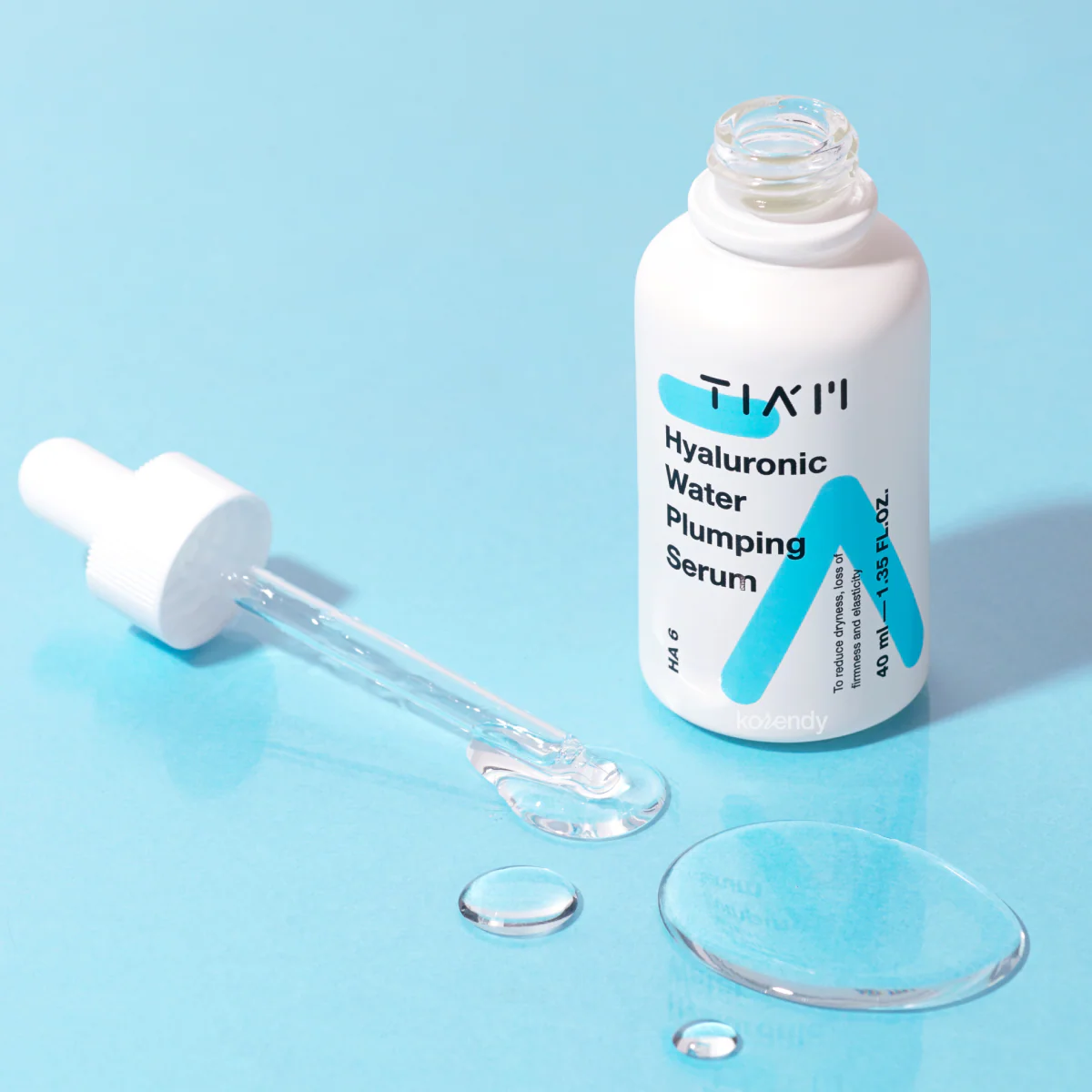 Tiam - Hyaluronic Water Plumping Serum (Yoğun Hidrasyon Verici ve Besleyici 6 Çeşit Hyaluronik Asitli Serum) 40ml - Image 2