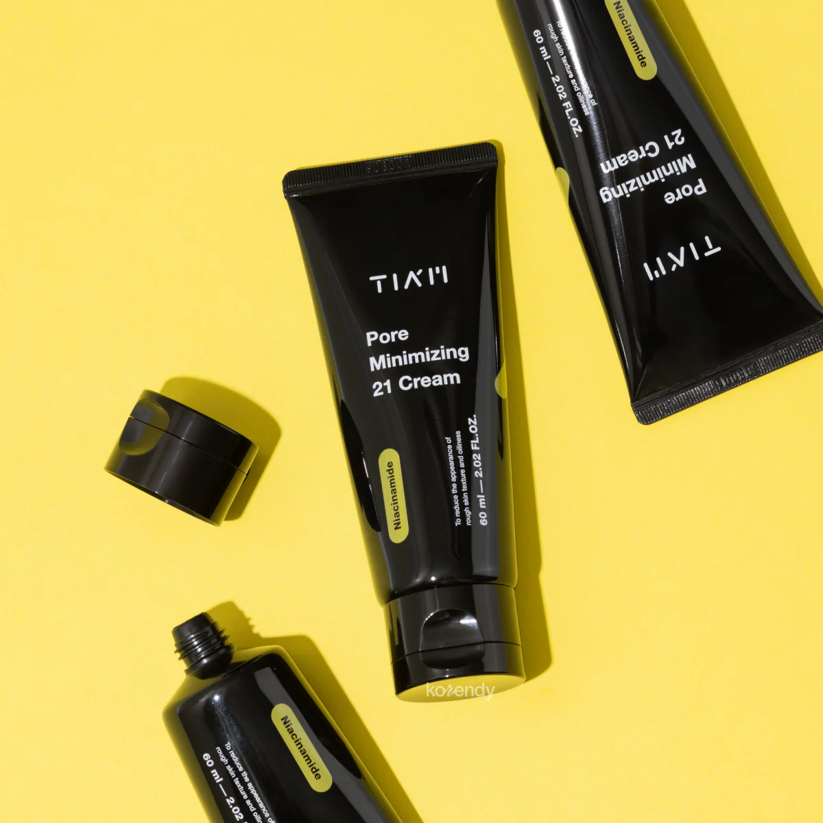 Tiam - Pore Minimizing 21 Cream (Geniş Gözenek ve Siyah Nokta Önleyici Matlaştırıcı %5 Niasinamidli Krem) 60ml - Image 3
