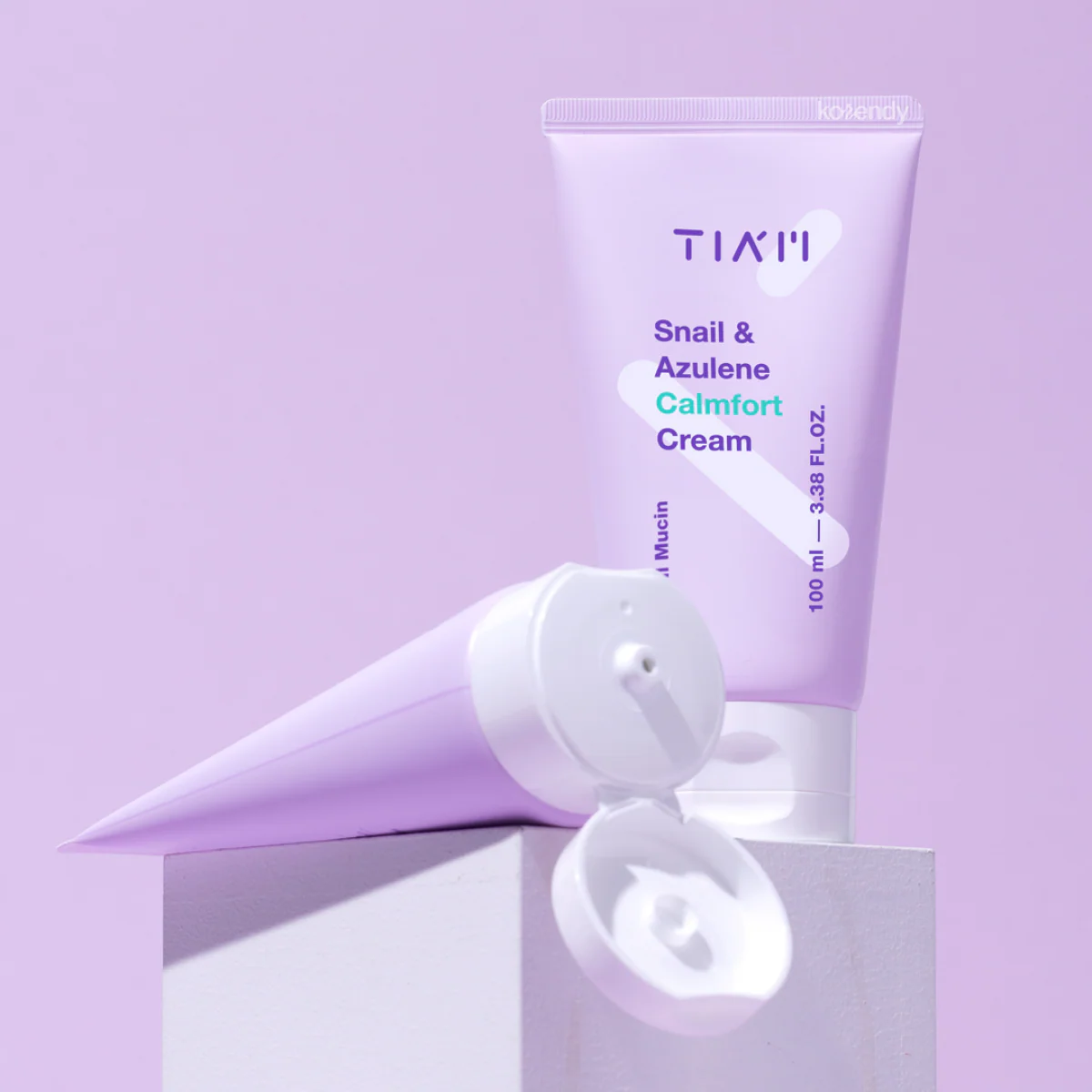 Tiam - Snail & Azulene Calmfort Cream (Besleyici ve Elastikiyet Koruyucu %92 Salyangoz Salgılı Bakım Kremi) 100ml - Image 3