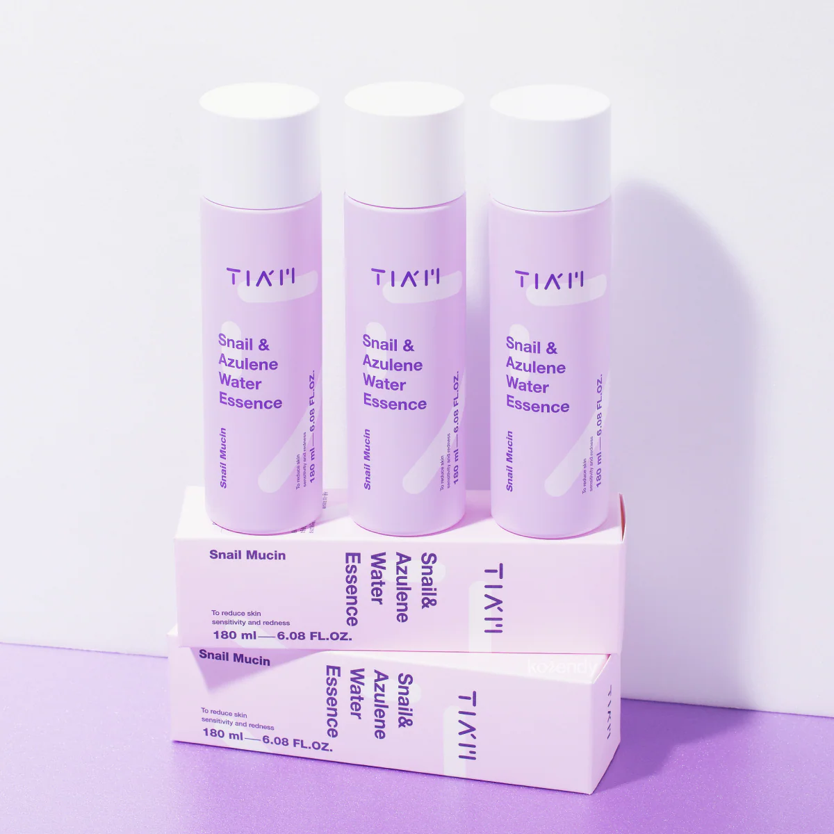 Tiam - Snail & Azulene Water Essence (Besleyici ve Stres Önleyici %87 Salyangoz Salgılı Essence) 180ml - Image 3