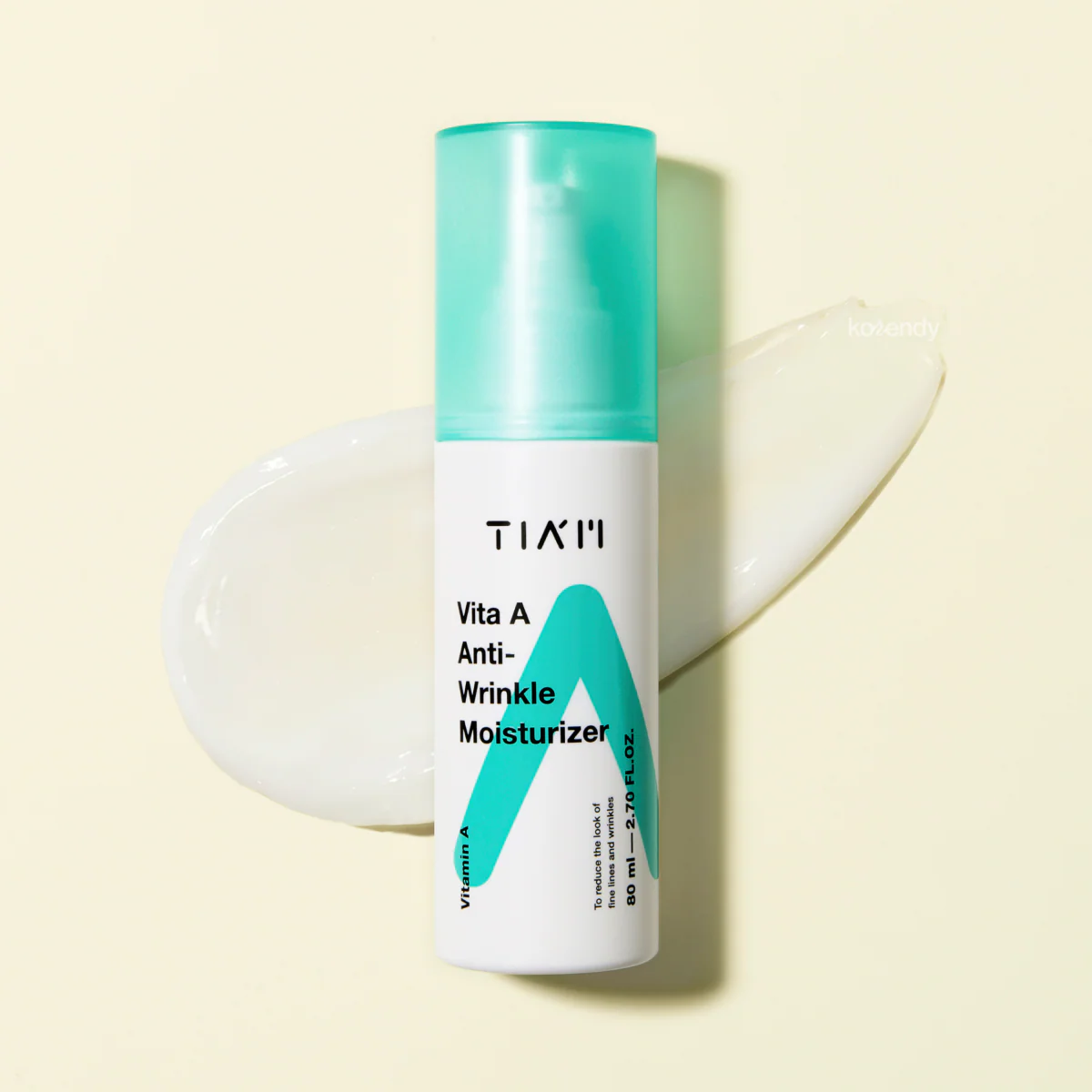 Tiam - Vita A Anti-Wrinkle Moisturizer (Kırışıklık Önleyici ve Elastikiyet Koruyucu Retinol ve Kolajenli Krem) 80ml - Image 2