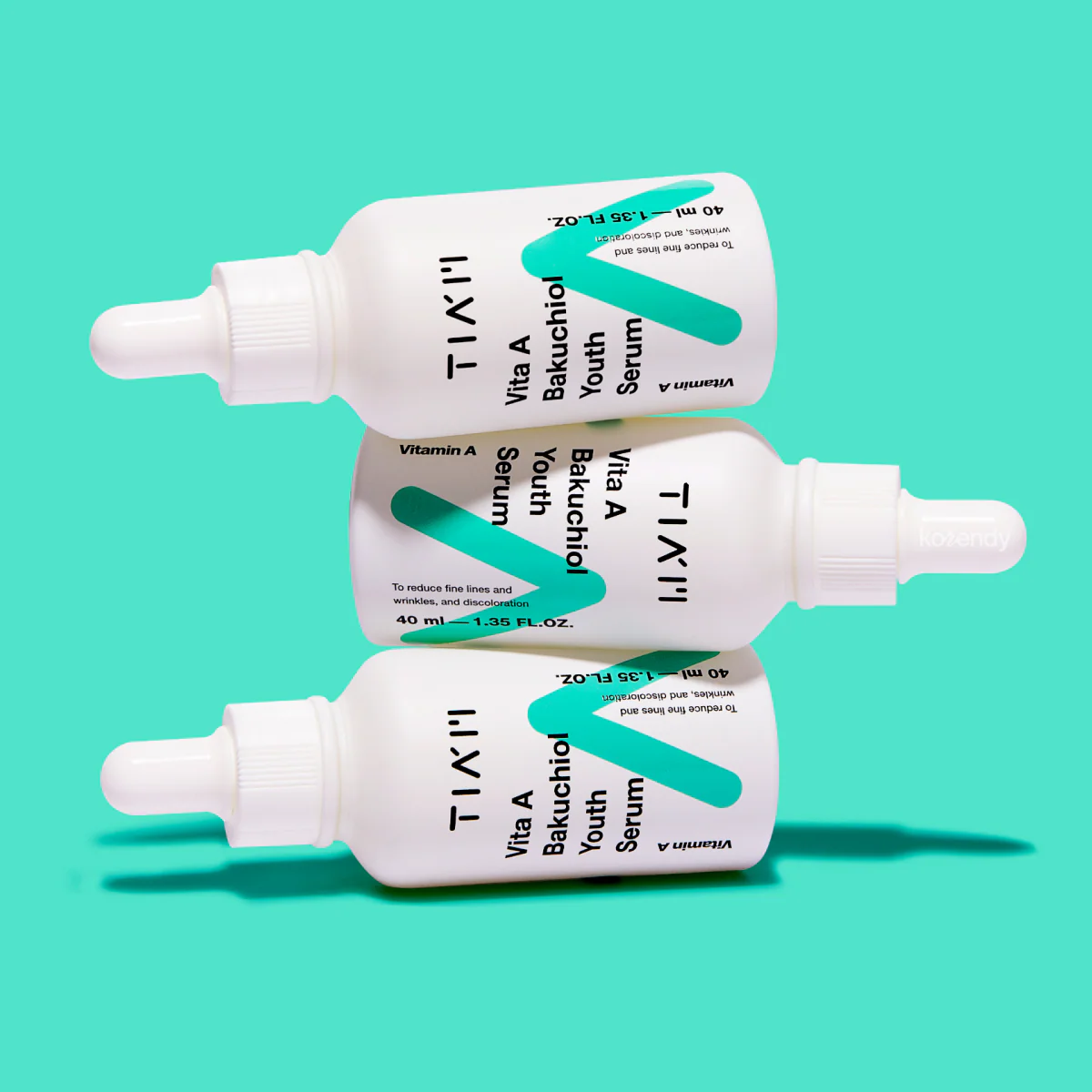Tiam - Vita A Bakuchiol Youth Serum (Kırışıklık Önleyici ve Elastikiyet Koruyucu Retinol ve Kolajenli Serum) 40ml - Image 3
