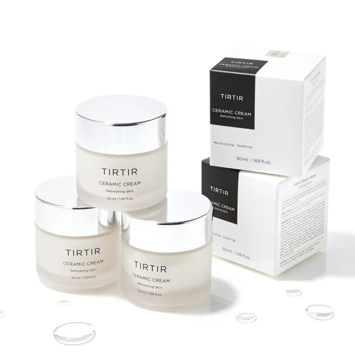 TIRTIR - Ceramic Cream (Yoğun Besleyici ve Esneklik Koruyucu Seramid ve Centella Özlü Nemlendirici Krem) 50ml - Image 3