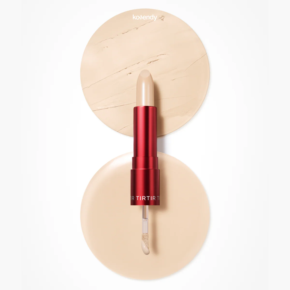 TIRTIR - Glide & Hide Blurring Concealer (Gözenek Blurlayıcı ve Koyu Leke Örtücü Doğal Bitişli Çift Taraflı Kapatıcı) 8g (%40 İndirimli) - Image 3