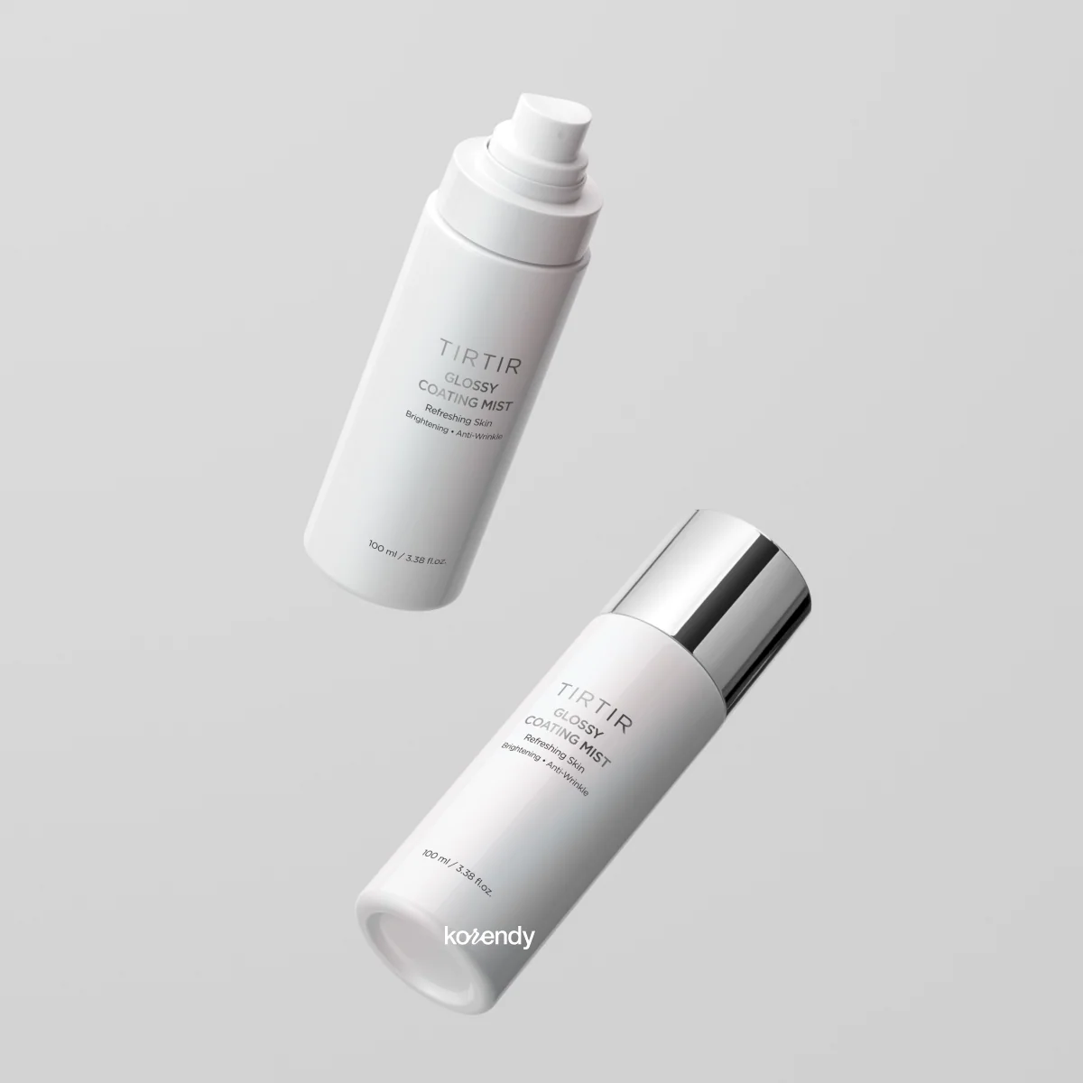 TIRTIR - Glossy Coating Mist (Parlaklık Verici Besleyici ve Nemlendirici 10 Çeşit Bitki Özlü Makyaj Sabitleyici Sprey) 100ml - Image 3