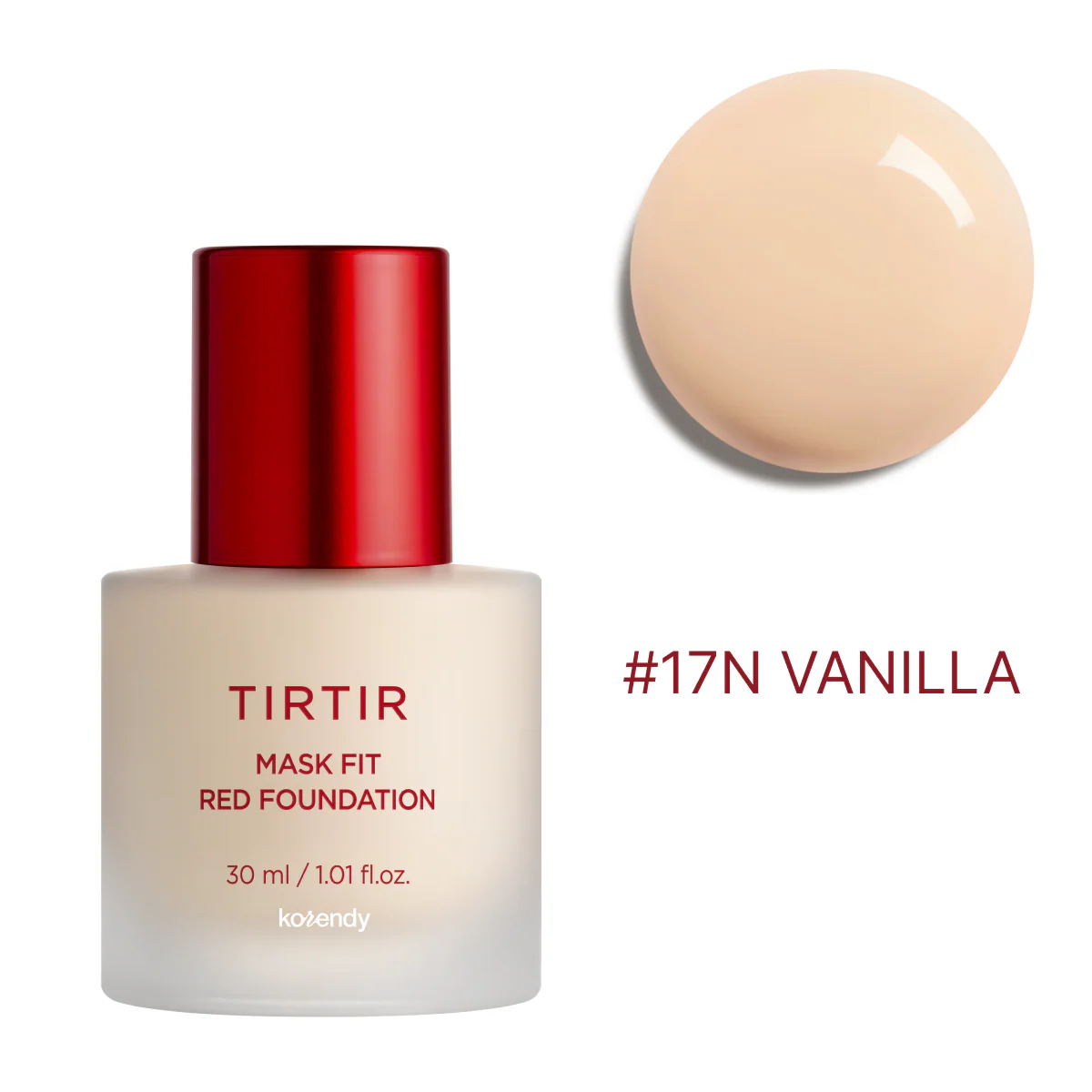 TIRTIR - Mask Fit Red Foundation (Gözenek ve Leke Örtücü Doğal Mat ve Saten Parlak Bitişli Fondöten) 30ml (%40 İndirimli) - Image 6