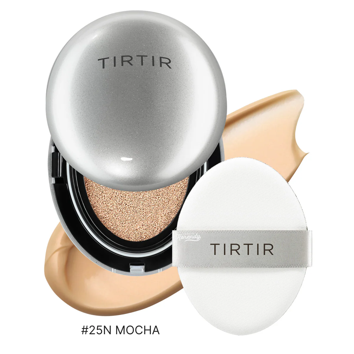 TIRTIR - Mask Fit AURA Cushion (Uzun Süre Parlaklığını Koruyan Kusursuz Kapatıcı Yarı Parlak Bitişli Cushion Fondöten) 18g (%40 İndirimli) - Image 11