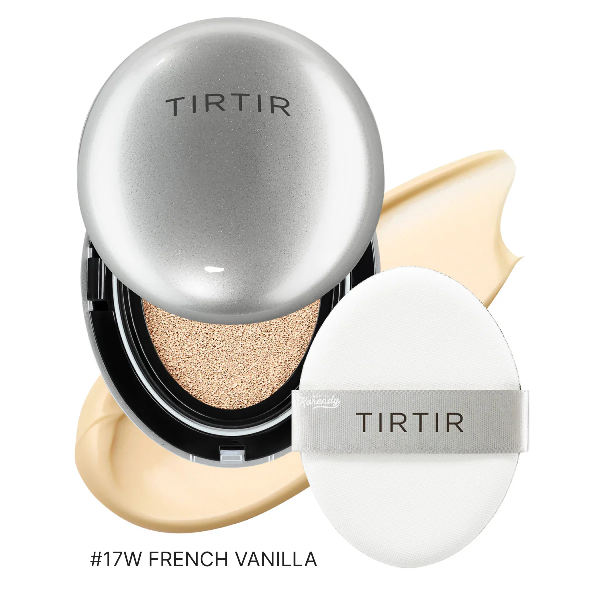 TIRTIR - Mask Fit AURA Cushion (Uzun Süre Parlaklığını Koruyan Kusursuz Kapatıcı Yarı Parlak Bitişli Cushion Fondöten) 18g (%40 İndirimli) - Image 4