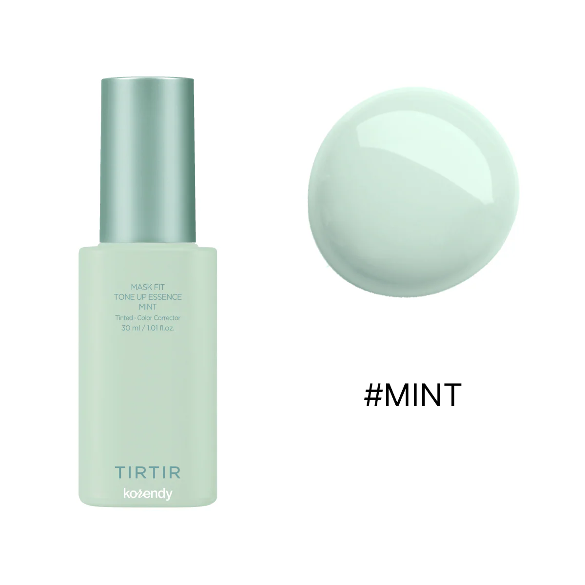 TIRTIR - Mask Fit Tone Up Essence (Donuk & Yorgun Görünüm Önleyici ve Parlatıcı %72 Bakım İçerikli Fondötensiz Güzellik Özü) 30ml - Image 4