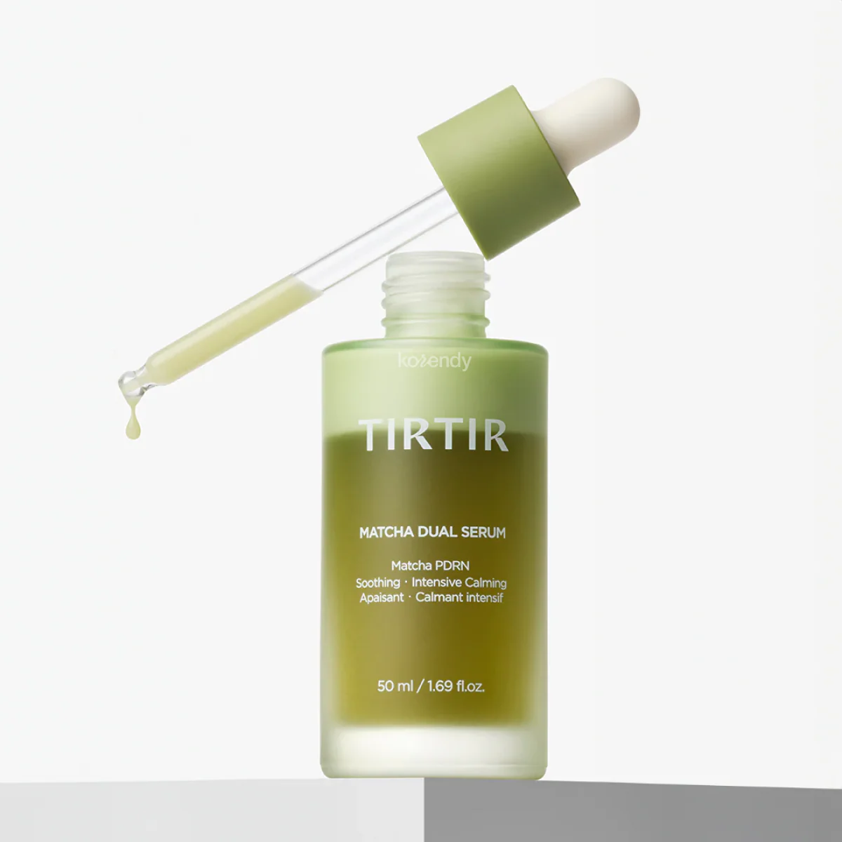 TIRTIR - Matcha Dual Serum (Berraklık Verici Matcha PDRN ve %5 Niacinamide İçerikli Çift Fazlı Serum) 50ml - Image 3