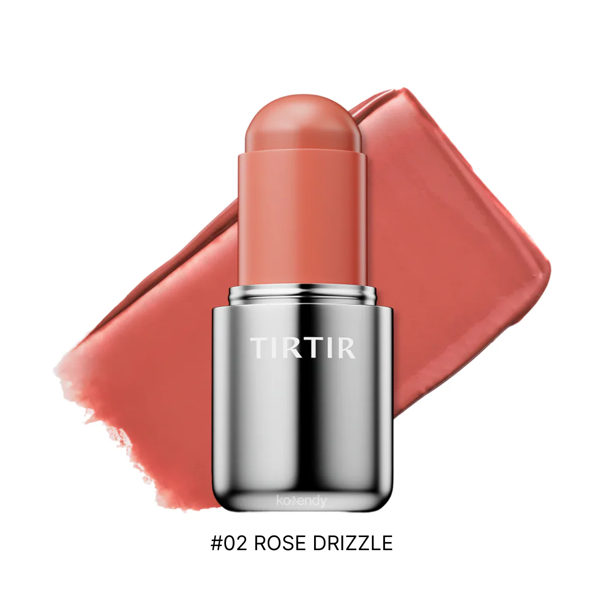 TIRTIR - Mood Glider Lip & Blush Stick (Nemli ve Parlak Bitişli Dudak, Yanak ve Göz için Çok Amaçlı Renkli Stick) 3.8g - Image 2