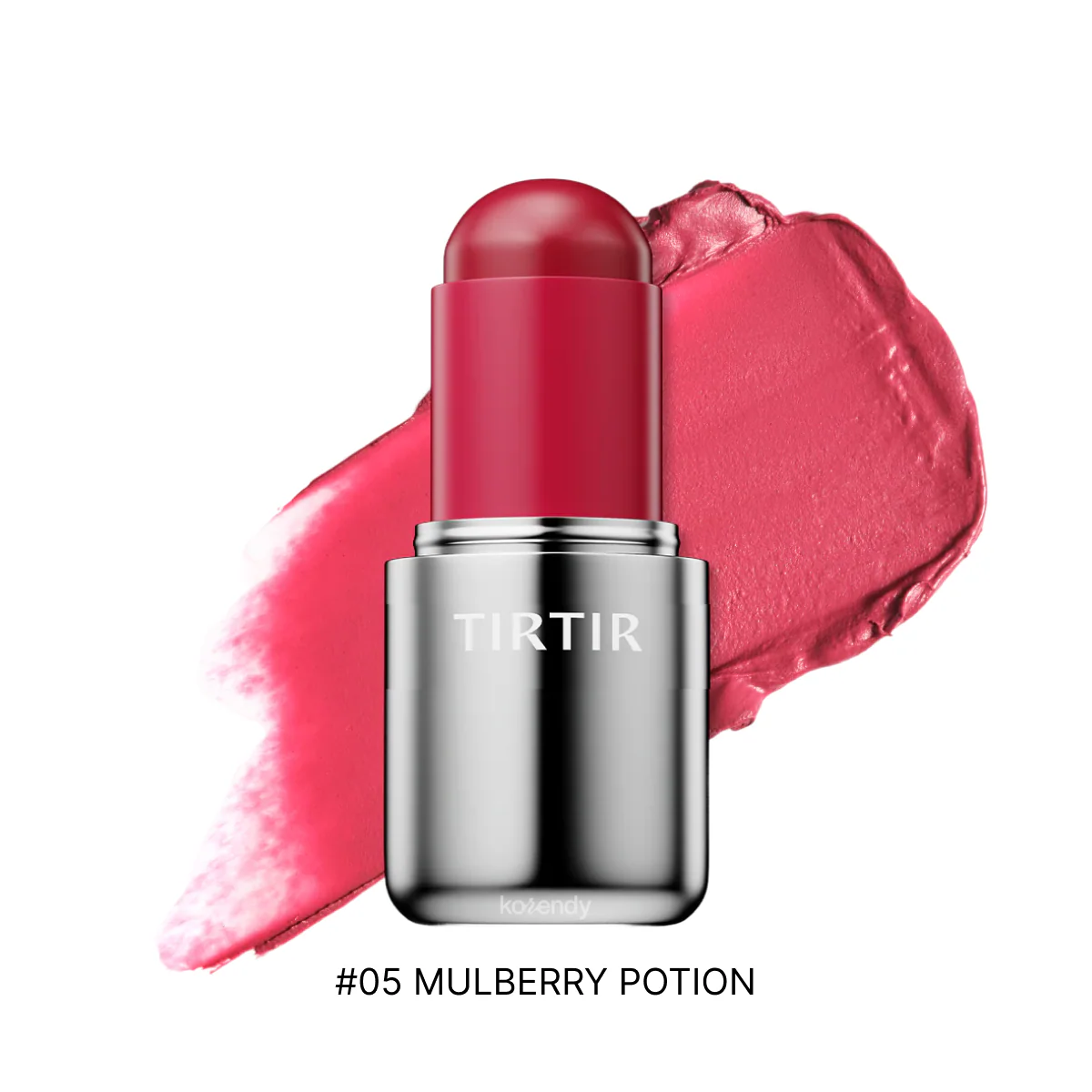 TIRTIR - Mood Glider Lip & Blush Stick (Nemli ve Parlak Bitişli Dudak, Yanak ve Göz için Çok Amaçlı Renkli Stick) 3.8g - Image 5