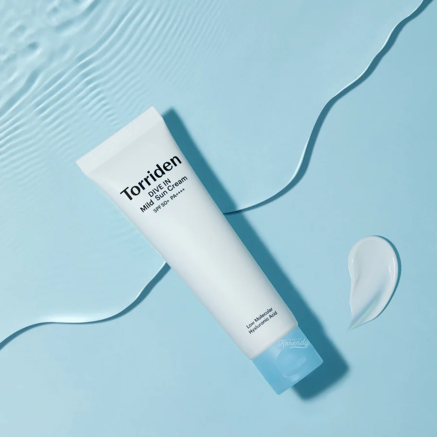 Torriden - DIVE IN Mild Suncream (10 Tip Hyaluronik Asitli Beyazlık Bırakmayan Mineral Güneş Kremi) 60ml - Image 3