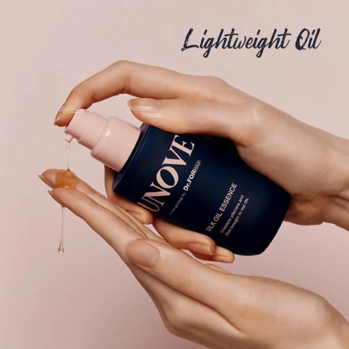 Unove - Silk Oil Essence (Parlatıcı ve Besleyici Elektriklenme Önleyici Proteinli Saç Bakım Yağı) 70ml - Image 2
