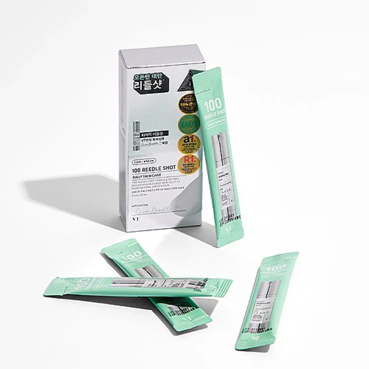 VT Cosmetics - Cica Reedle Shot 100 (Nemlendirici ve Besleyici Cica İçerikli Mikro Bakım Ampulü BAŞLANGIÇ Seviyesi) - Image 4