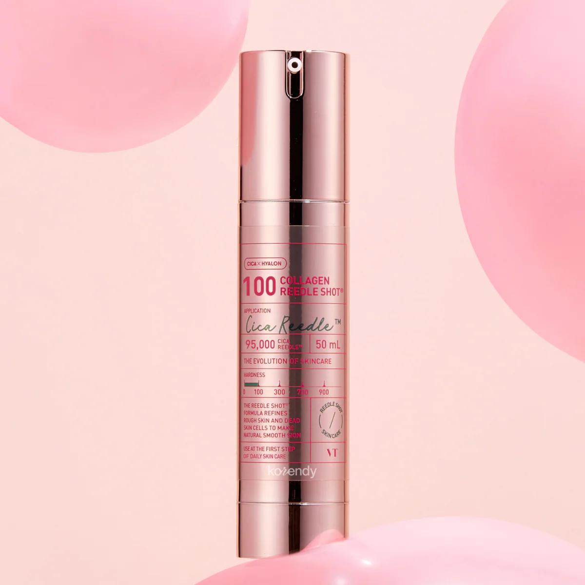 VT Cosmetics - Collagen Reedle Shot 100 (Elastikiyet Koruyucu ve Nemlendirici Kolajen İçerikli Mikro Bakım Ampulü BAŞLANGIÇ Seviyesi) - Image 3